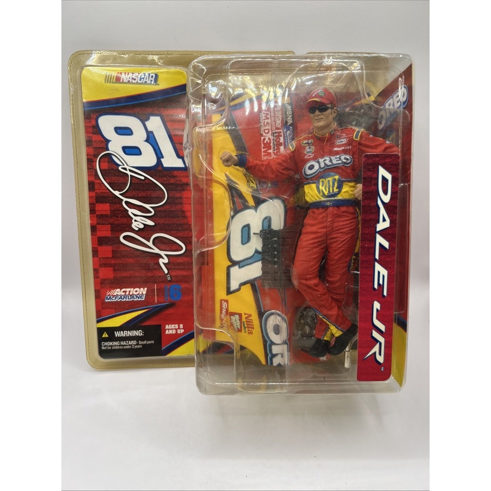 Dale Earnhardt Jr #81 Oreo Ritz McFarlane NASCAR Series 6 Action Figure